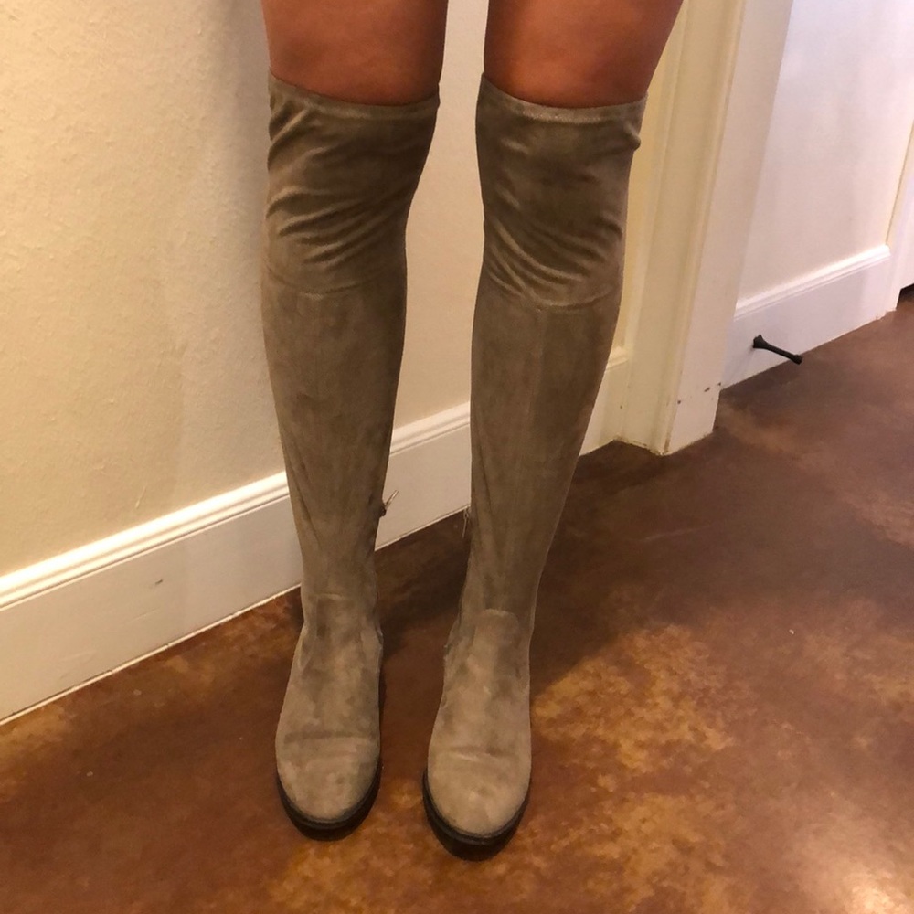 Ivanka Trump Suede Boots